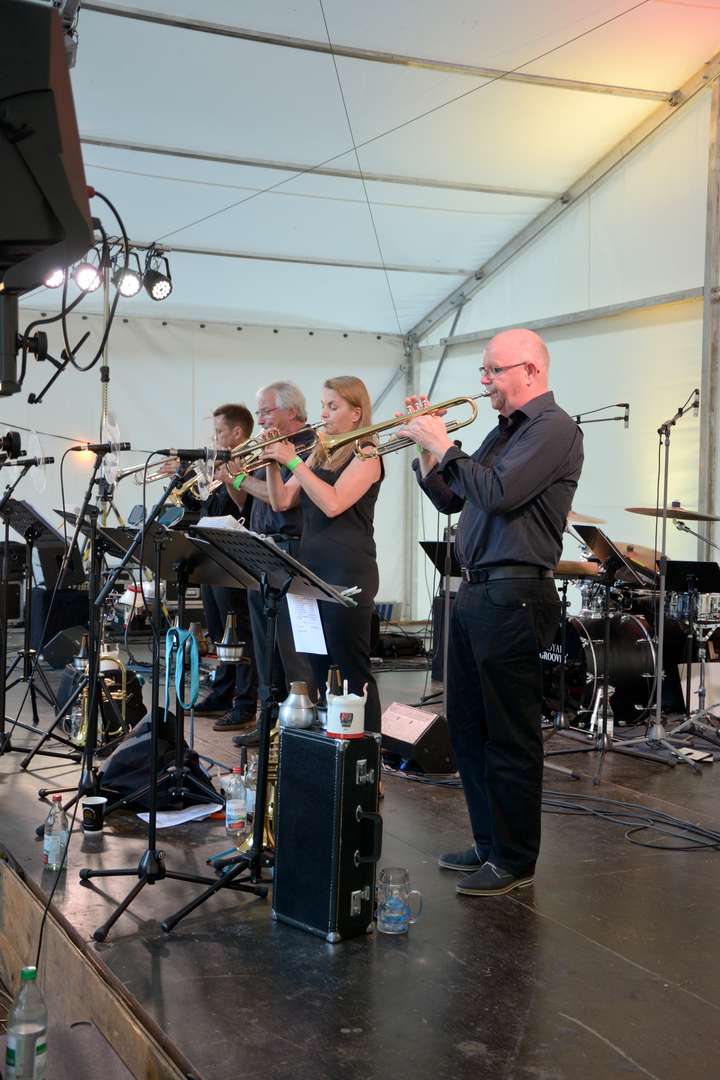 Parkfest Krauchenwies HM-Bigband Halberstunger Musikanten Sinzheim Halberstung Baden-Baden Bigband Musik